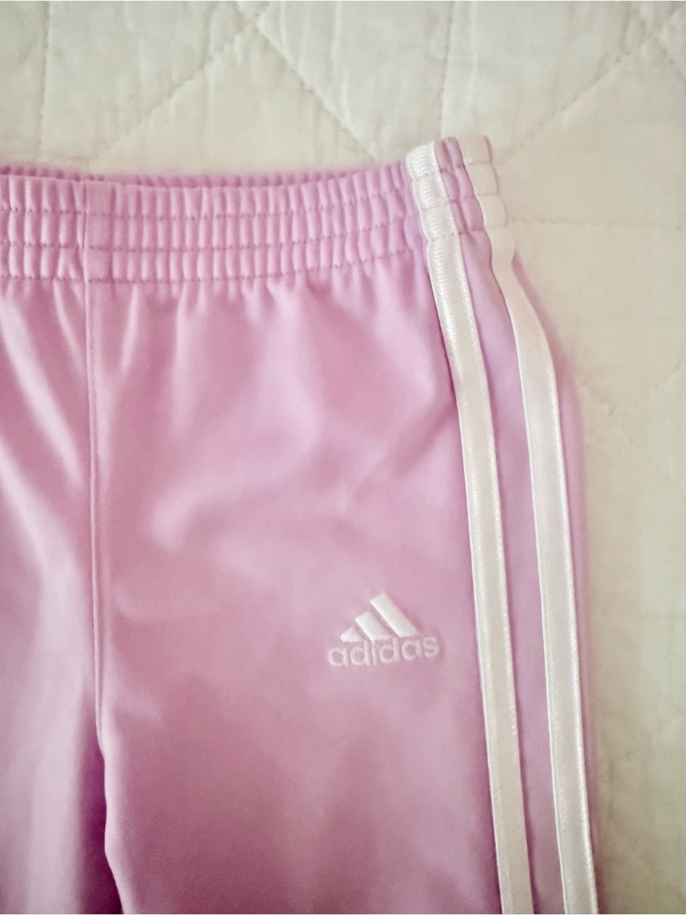 NEW 3T Adidas Pink Kids Track Jacket & Pants Matching Set NWOT - Picture 4 of 6